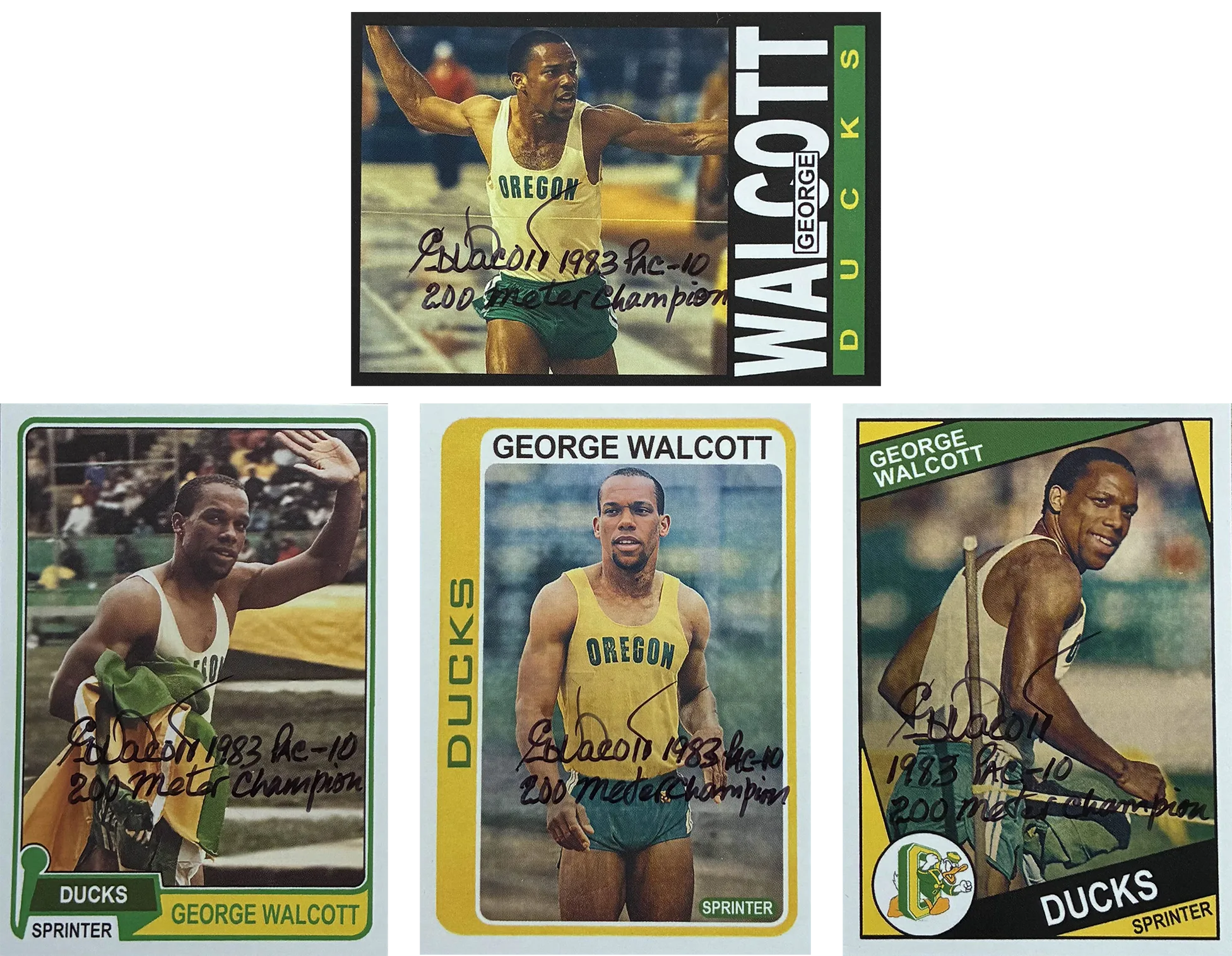 George Walcott 1983 Cards